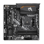 Материнская плата Gigabyte B550M AORUS ELITE, AM4, AMD B550, 4xDDR4, 4xSATA, 2xM.2, 2xPCIe x16, HDMI, DVI, 1xGb LAN, 8xUSB, 3x3.5 мм, 7.1, microATX