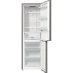 Холодильник Gorenje NRKE62XL серебристый металлик двухкамерный 203/99л морозилка снизу, No Frost