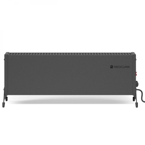Конвектор электрический Neoclima Nano 1500B черный, 1500 Вт, 20 м2, термостат