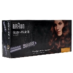 Фен-щётка Braun AS330 серебристый/черный, 400 Вт, 18/36 мм