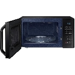 Микроволновая печь Samsung MG23K3515AK/BW черный, 23 л, 800 Вт, переключатели - кнопки, поворотный механизм
