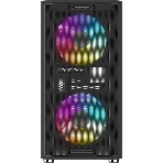 Корпус SAMA S30, Mini-Tower, чёрный, 2 x 140 мм, 1 x 120 мм