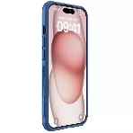 Чехол Super Frosted Shield Pro, синий, (AP IP15 Plus)