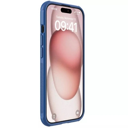 Чехол Super Frosted Shield Pro, синий, (AP IP15 Plus)
