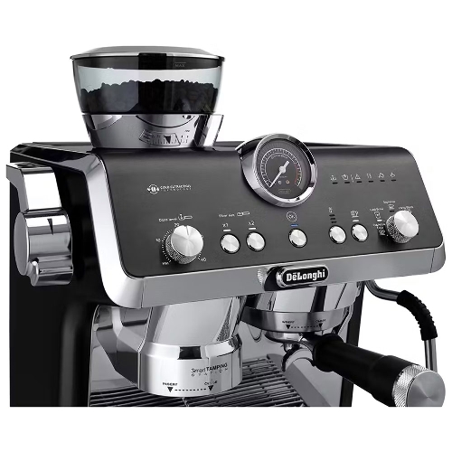 Кофеварка рожковая DELONGHI EC9555 ВК черный, исп. кофе - молотый/зерновой, 2 л, 1550 Вт, 19 Бар