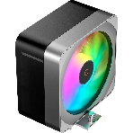 Кулер для процессора Ocypus Delta A40 EX BK ARGB, 120мм ARGB FAN, 4 HEAT PIPES, 4-PIN PWM, 500-1800 RPM, 29DBA, HYDRO BEARING, LGA115X/1200/1700/18XX, AM4/AM5