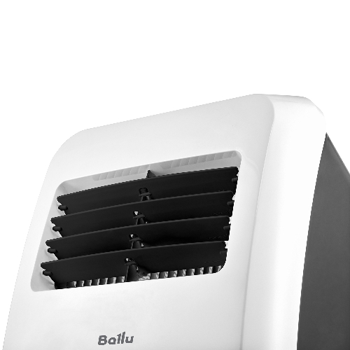 Кондиционер мобильный Ballu Aura BPAC-07 CP/N1_24Y 7000 BTU, 18 м², 47 дБ, охлаждение, осушение, белый