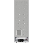 Холодильник Gorenje NRKE62XL серебристый металлик двухкамерный 203/99л морозилка снизу, No Frost