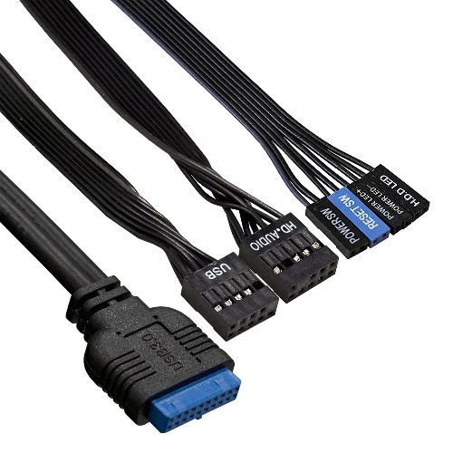 Компьютерный корпус Miditower ExeGate AA-442U2-UNS350 (ATX, БП UNS350 с вент. 12см, 1хUSB+2хUSB 3.0, аудио, черный)