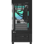 Компьютерный корпус AeroCool/Formula V Line Crystal E1M Black, MATX, USB3.0*2, Switch Display Panel