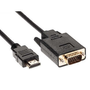 Кабель-переходник VCOM CG596-1.8M HDMI --> VGA_M/M 1,8 м