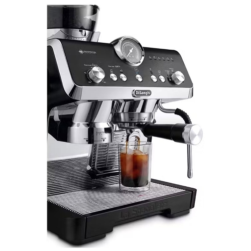 Кофеварка рожковая DELONGHI EC9555 ВК черный, исп. кофе - молотый/зерновой, 2 л, 1550 Вт, 19 Бар