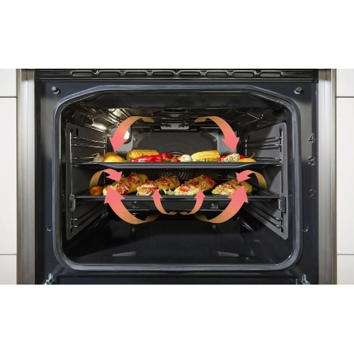 Плита электрическая Gorenje GEC5C42WG белый, конфорок 4 электрических, духовка 70 л, 50 см x 85 см x 59.4 см (без крышки)