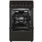 Плита газовая Cezaris ПГ 2150-11 коричневый, конфорок 4 шт, духовка 43 л, 51 см x 85 см x 55 см