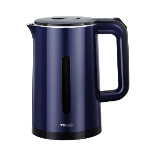 Чайник электрический Kelli KL-1375 1,8л. пластик, синий
