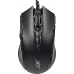 Мышь проводная A4Tech X89 черный, 2400 dpi, USB, кнопки - 8