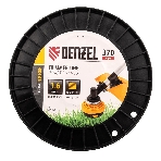 Леска для триммера Denzel квадрат 1,6мм х 370м, на DIN катушке FLEX CORD