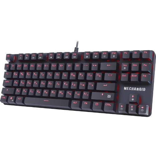 Клавиатура проводная Defender MECHANICAL MECHANOID GK-581 RU BLK