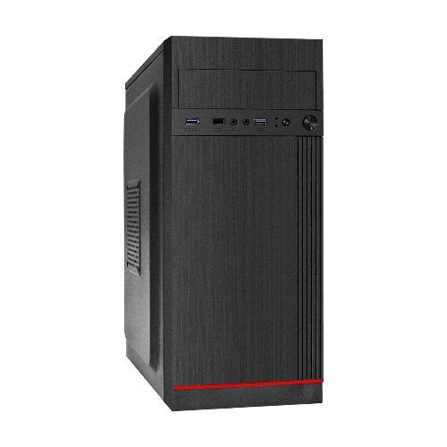 Компьютерный корпус Miditower ExeGate AA-442U2-UNS350 (ATX, БП UNS350 с вент. 12см, 1хUSB+2хUSB 3.0, аудио, черный)