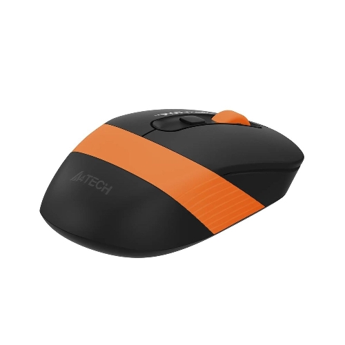 Мышь беспроводная A4Tech Fstyler FG10 черный/оранжевый, 2000 dpi, радиоканал, USB, кнопки - 4