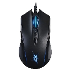 Мышь проводная A4Tech X89 черный, 2400 dpi, USB, кнопки - 8