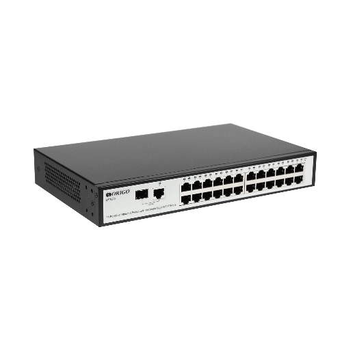 Коммутатор настраиваемый 25-портовый 100 Мбит/с ORIGO OS1225/A1A с гигабитным комбо-портом
