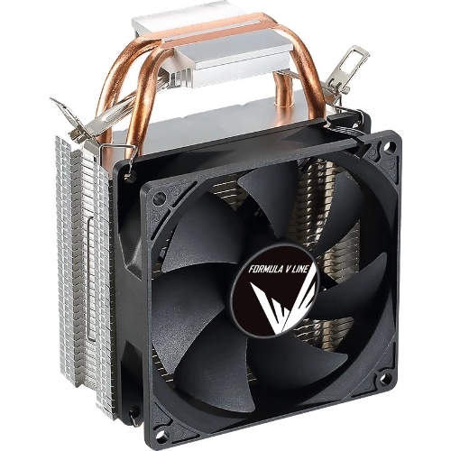 Устройство охлаждения (кулер) Aerocool Formula Ice Boid 2PSDB черный 90мм алюминий+медь 2100rpm 34db 4-pin 90W 135мм