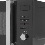 Микроволновая печь Hyundai HYM-M2062 черный, 23 л, 800 Вт, переключатели - кнопки, поворотный механизм