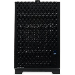 Компьютерный корпус без блока питания Case HSPD M211, Mesh Mini-tower, Black, TG, 0.7 SPCC, no fans,mATX, mITX, 175/330/150мм, 2x2.5
