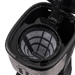 Кофеварка капельная Maunfeld MF-722S серебристый/черный, исп. кофе - молотый, 1.5 л, 900 Вт.