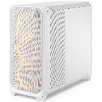 Корпус Fractal Design Meshify 3 XL White RGB TG Clear Tint, Midi-Tower, белый, 3 x 140 мм