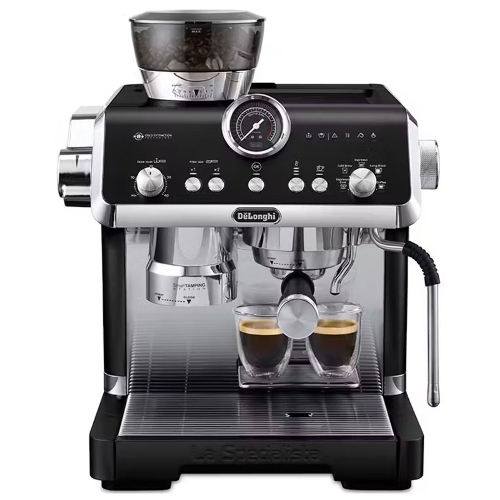Кофеварка рожковая DELONGHI EC9555 ВК черный, исп. кофе - молотый/зерновой, 2 л, 1550 Вт, 19 Бар