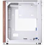Компьютерный корпус без блока питания Case JONSBO TK-0 белый, Desktop SFF, TG, no fan, 1xUSB-A 3.2 + 1xUSB-C 3.2, SFX PSU Support, mITX белый