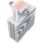 Кулер для процессора Thermalright Assassin Spirit 120 Vision ARGB White (4-pin PWM, LED temp., 154mm, Al/Cu, 4x6mm, ARGB, 1x120mm, 66.17CFM, 25.6dBA, 1500RPM, S: 1851/1700/1200/115X, AM5/AM4, white)