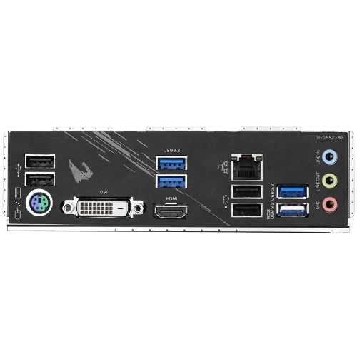 Материнская плата Gigabyte B550M AORUS ELITE, AM4, AMD B550, 4xDDR4, 4xSATA, 2xM.2, 2xPCIe x16, HDMI, DVI, 1xGb LAN, 8xUSB, 3x3.5 мм, 7.1, microATX