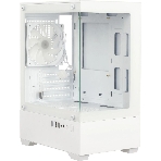 Компьютерный корпус Accord ACC-ZCU2W белый без БП mATX 1x120мм 1xUSB 3.0 1xUSB3.1 audio