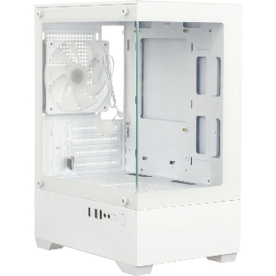 Компьютерный корпус Accord ACC-ZCU2W белый без БП mATX 1x120мм 1xUSB 3.0 1xUSB3.1 audio