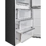 Холодильник DeLonghi DCS 19NFI NB DAMIANO черный двухкамерный 230/100л морозилка снизу, No Frost