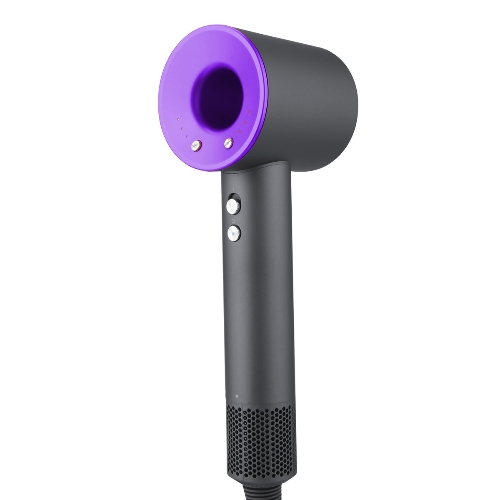 Фен Blackton Bt HD1818M серый/фиолетовый, 1800 Вт, ионизация