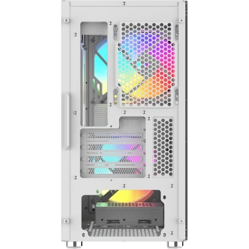 Корпус SAMA S30, Mini-Tower, белый, 2 x 140 мм, 1 x 120 мм