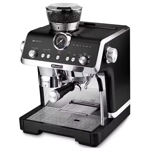 Кофеварка рожковая DELONGHI EC9555 ВК черный, исп. кофе - молотый/зерновой, 2 л, 1550 Вт, 19 Бар