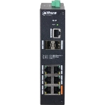 Коммутатор Dahua DH-HS4208-4GT-60, 6×1 Гбит/с + 2×1 Гбит/с SFP, управляемый