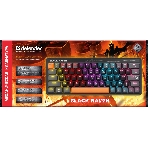 Клавиатура проводная Defender Black Raven GK-417, USB, черный