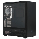 Компьютерный корпус PCCooler IE200 BK, Tempered Glass Full Tower, черный, TG, SPCC, 1x120мм ARGb E-ATX, ATX, mATX, mITX 180/380/220мм 4x2.5