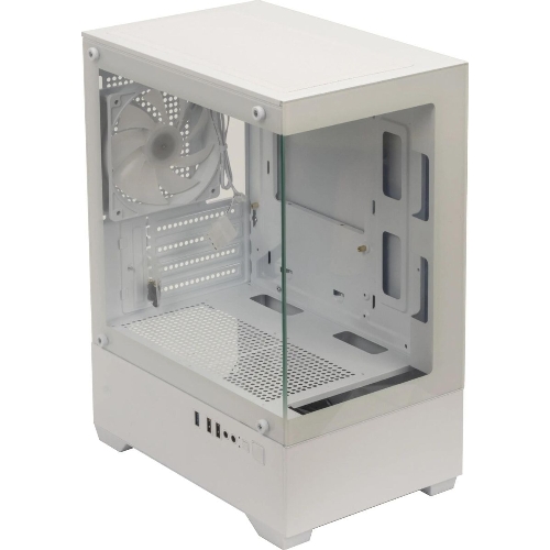 Компьютерный корпус Accord ACC-ZCU2W белый без БП mATX 1x120мм 1xUSB 3.0 1xUSB3.1 audio