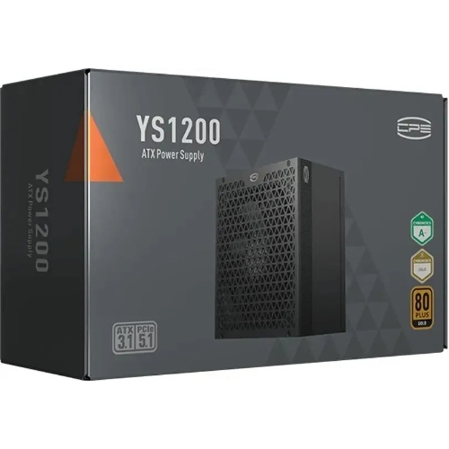Блок питания PCCooler P5-YS1200-G1F черный 1200W 80 PLUS Gold, 135мм, модульный, черный