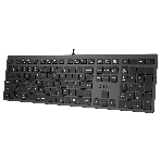 Клавиатура проводная A4Tech Fstyler FX50, USB, серый