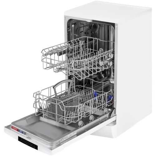 Посудомоечная машина Maunfeld MWF45220W, белый, 44.8 см, 10 компл., 49 дБ, класс A++