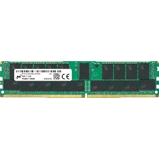 Оперативная память 32GB Micron DDR4 3200 RDIMM Server Memory MTA36ASF4G72PZ-3G2 ECC, Reg, CL22, 1.2V, 2GBx4, RTL