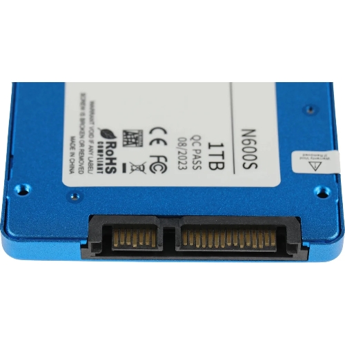 Накопитель SSD Netac N600S, 1Tb, SATA III, 2.5
